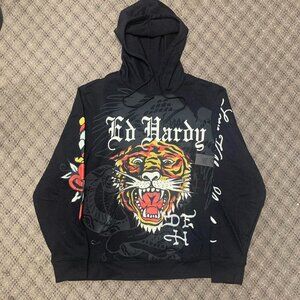Ed Hardy Men's multi Hoodie